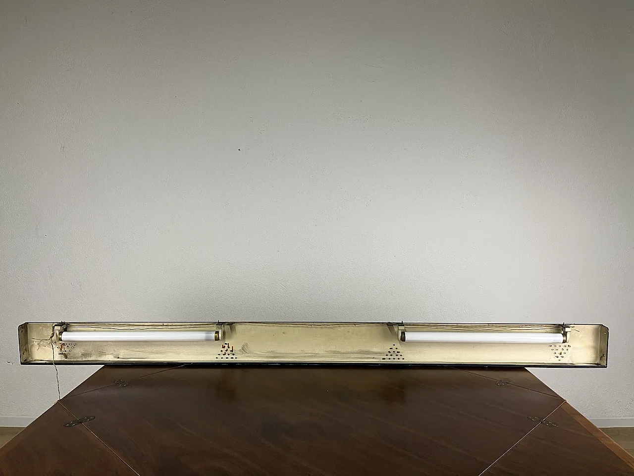 Enamel metal lght panel, 1950s 11