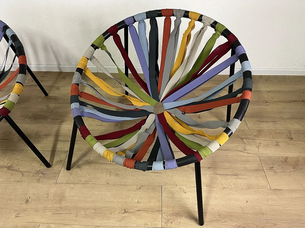 Pair of Lastika armchairs by Velichko Velikov for Lago, 2000s 3