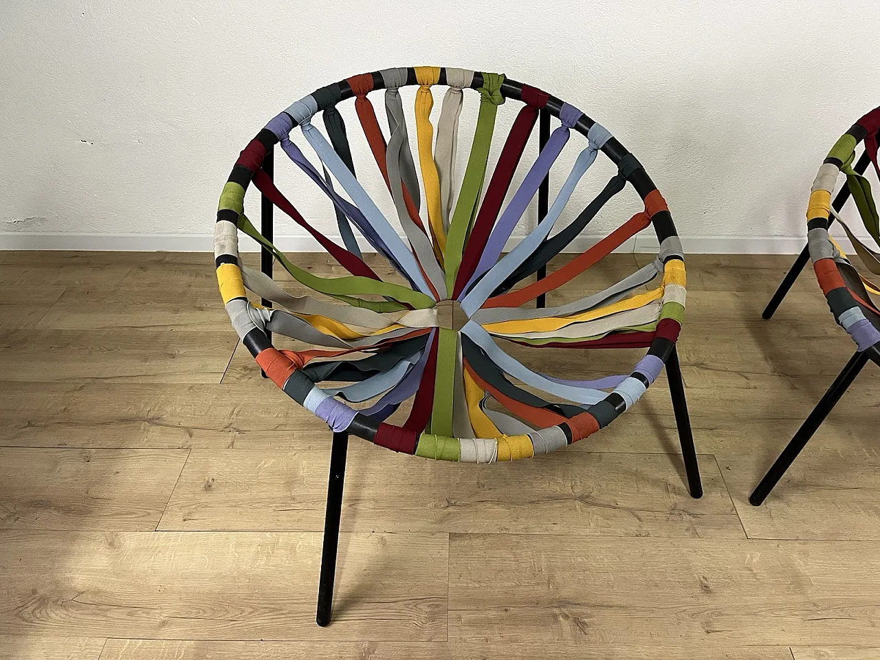 Pair of Lastika armchairs by Velichko Velikov for Lago, 2000s 8