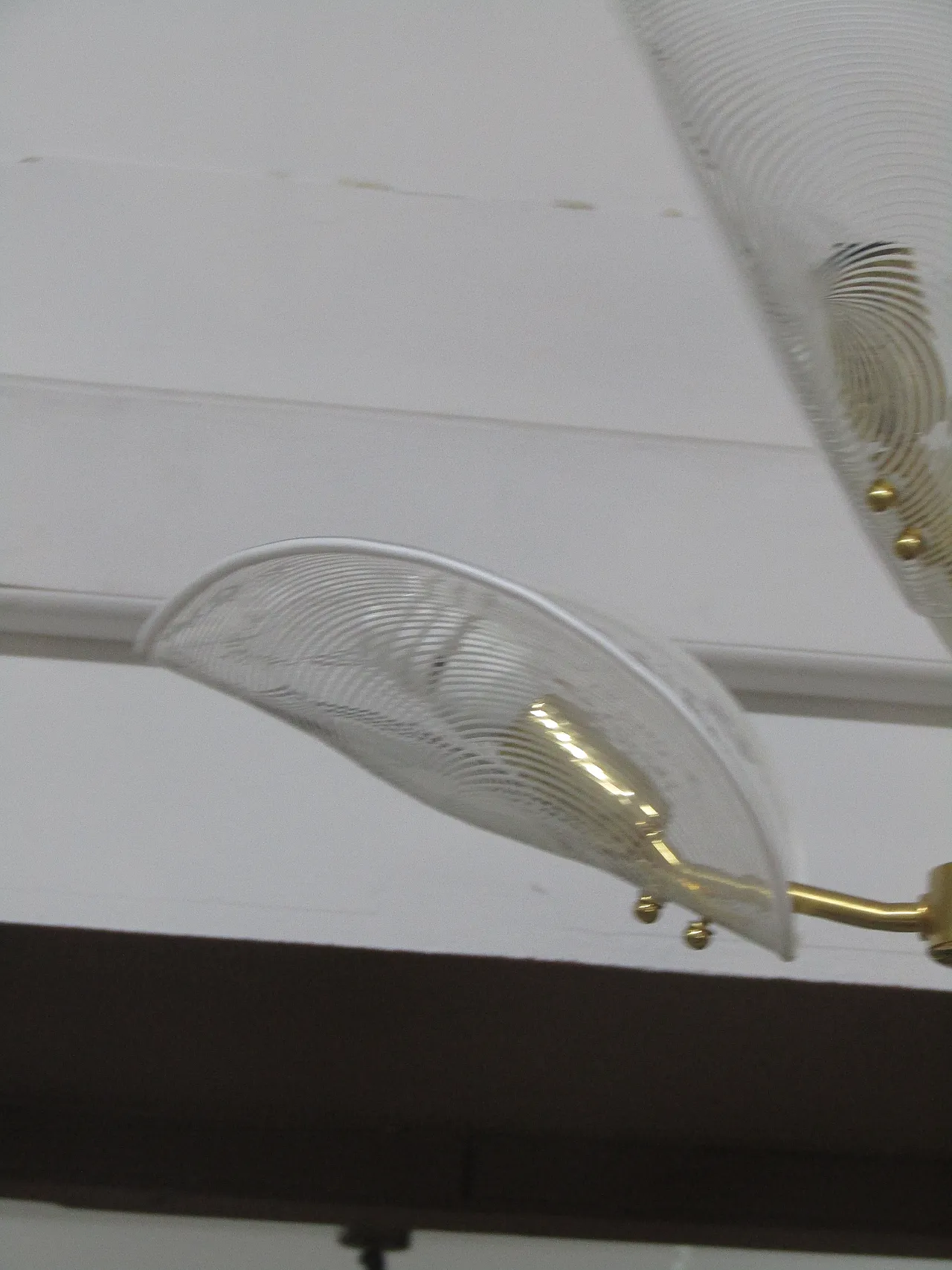 Chandelier with Murano leaves by Franco Luce, 90s 5