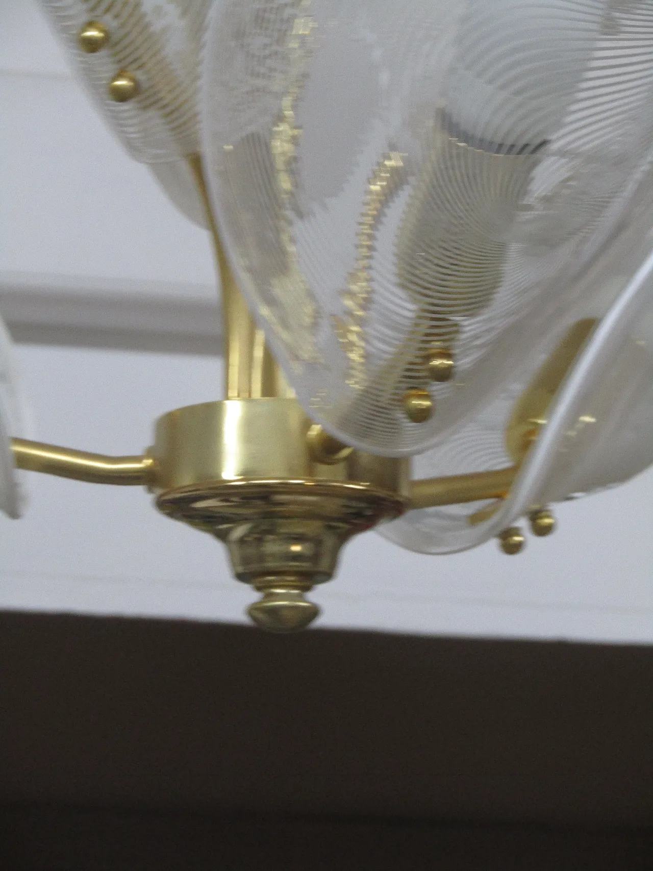 Chandelier with Murano leaves by Franco Luce, 90s 6