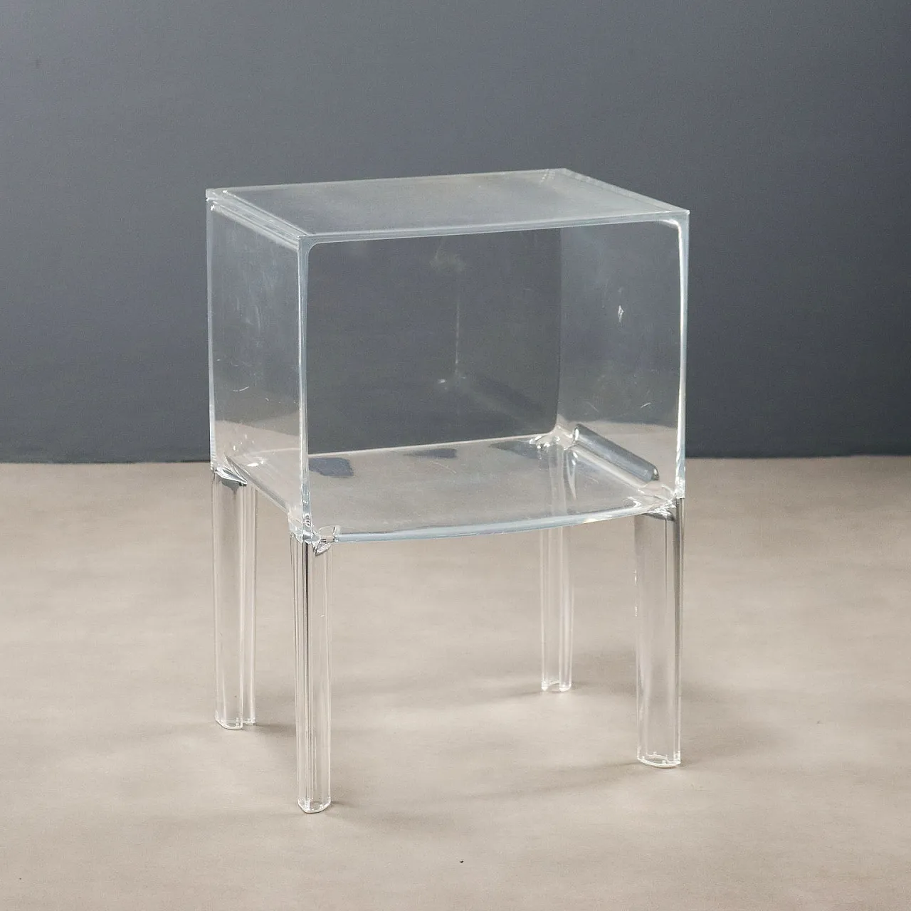 Clear plastic furniture, 20th century 1