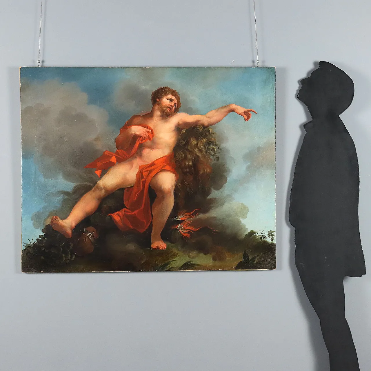 Prometeo, olio su tela, Scuola emiliana, tardo '700 2
