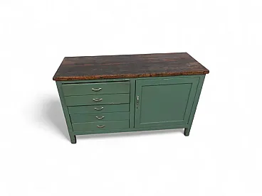 Credenza in abete e olmo, 1960