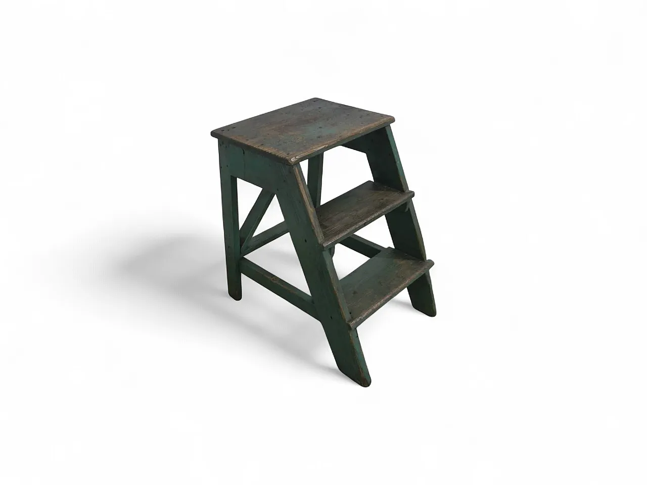 Ladder stool in fir wood 1960 10