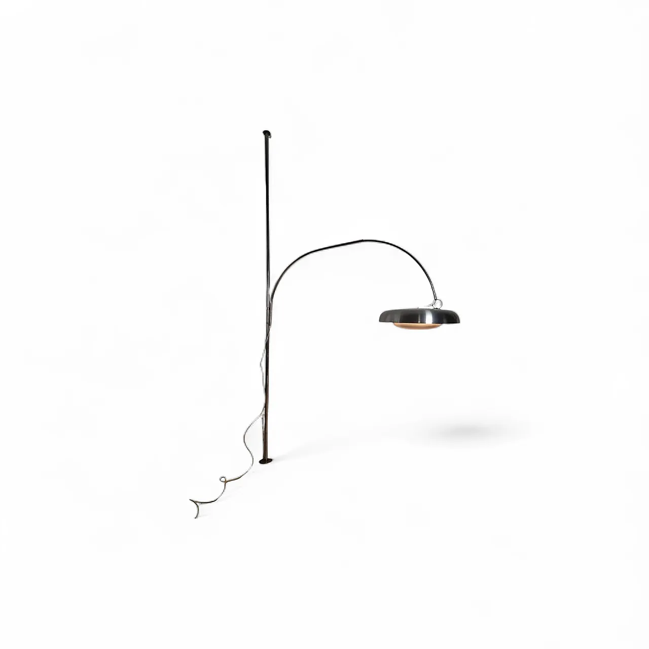 Metal Arc floor lamp by Pirro Cuniberti for Sirrah   70s 13
