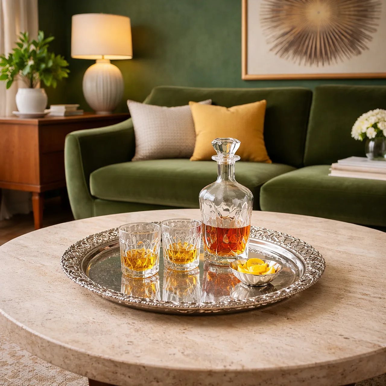 Vassoio in argento, '900 2