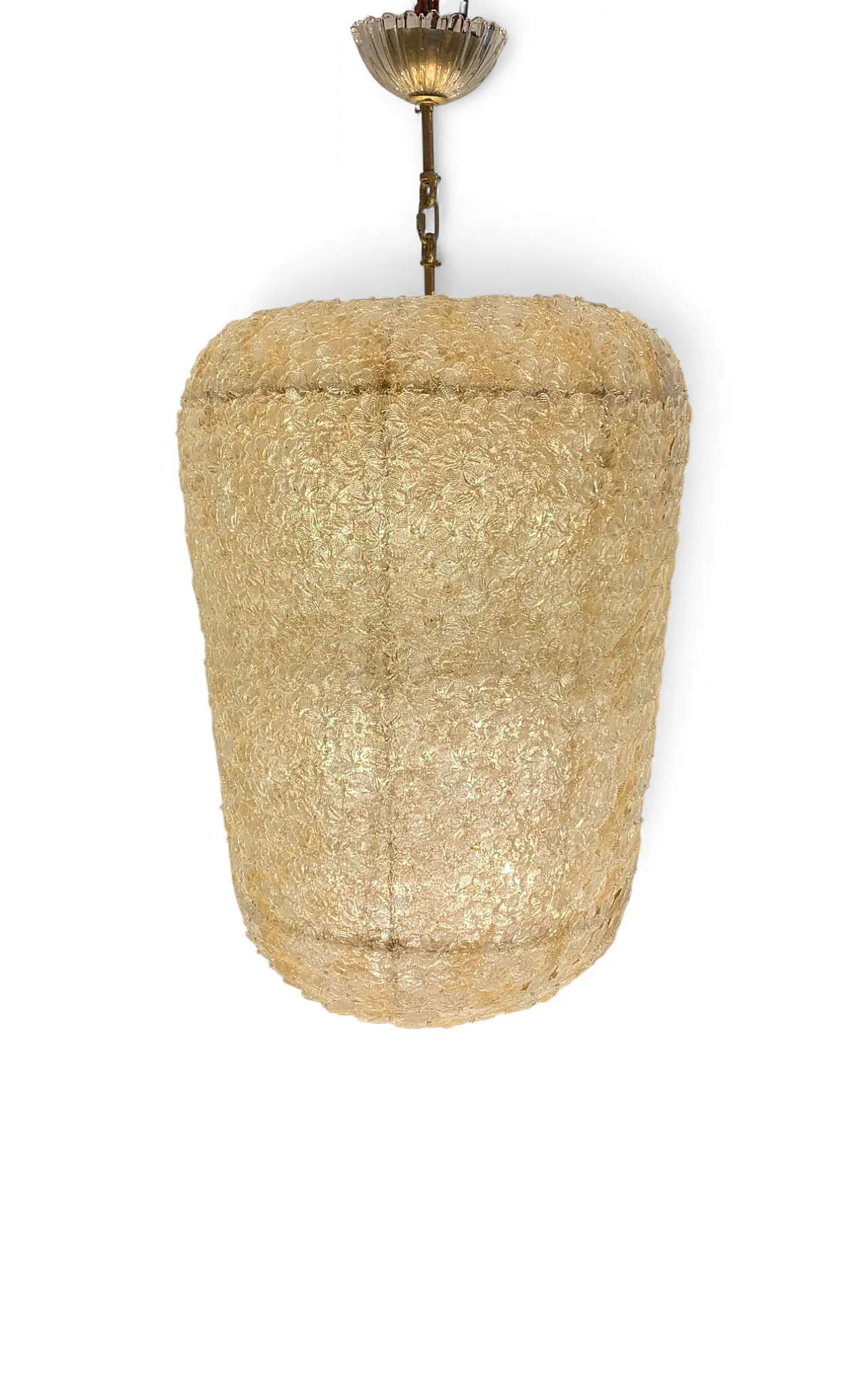 Lampadario in vetro Murano di Enrico Neri, fine '900 10