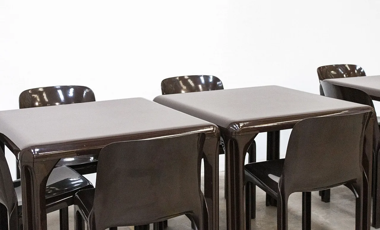 Tavolo Stadio 80-ARA di Vico Magistretti per Artemide, anni '60 8