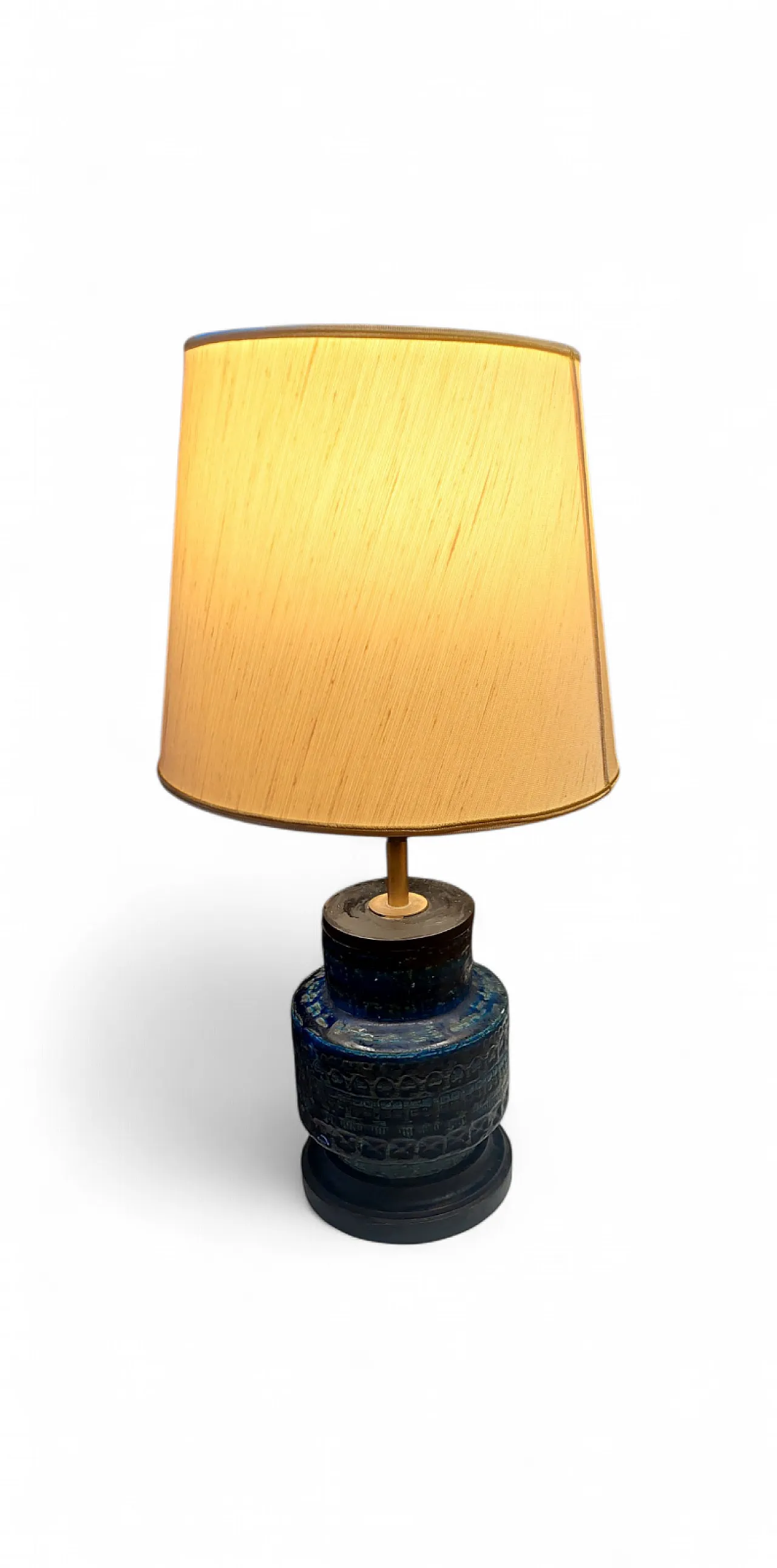 Lampada da tavolo in ceramica di Aldo Londi per Bitossi, anni '70 11