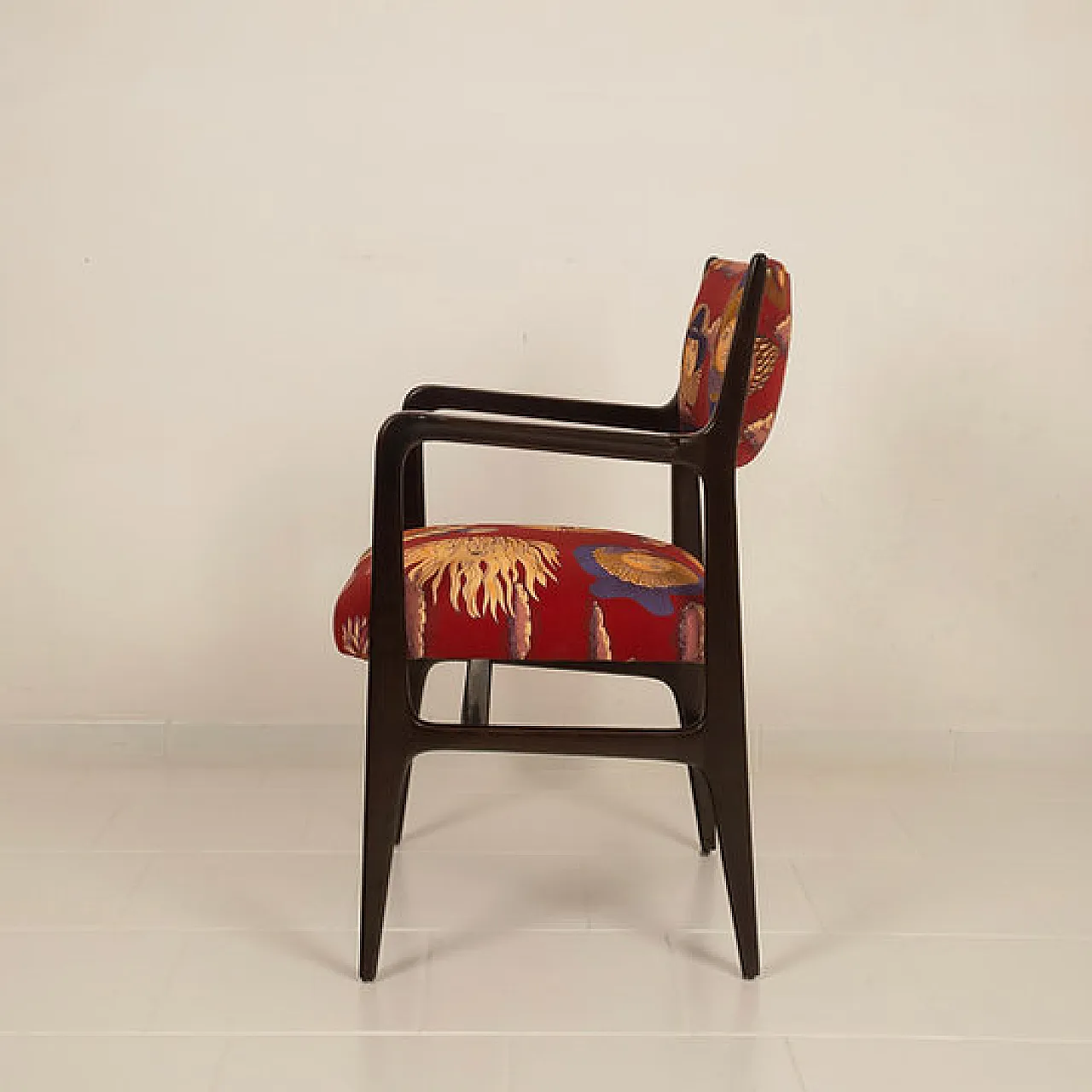 Sedia 110 di Gio Ponti e Fornasetti per Cassina, anni '50 4