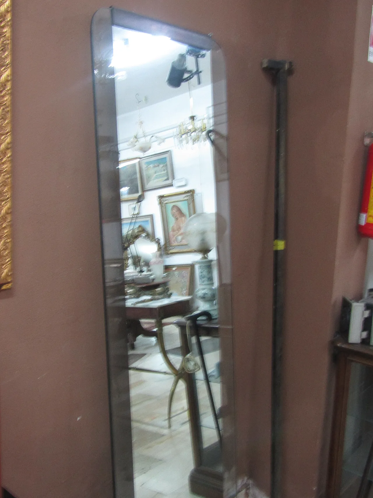 Specchiera verticale basculante, anni '30 2