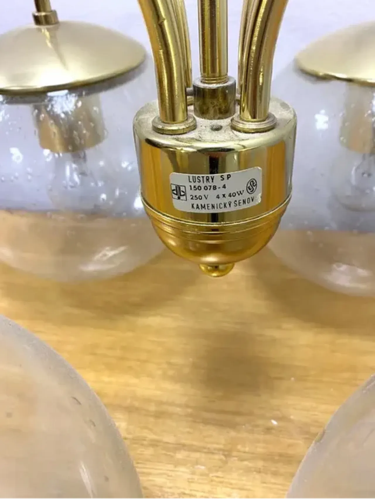 Lampadario di Kamenický Šenov, fine '900 9