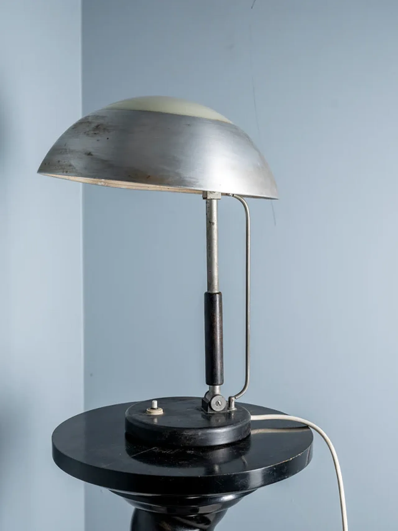 Bauhaus table lamp by Karl Trabert for G. Schanzenbach, 1930s 3