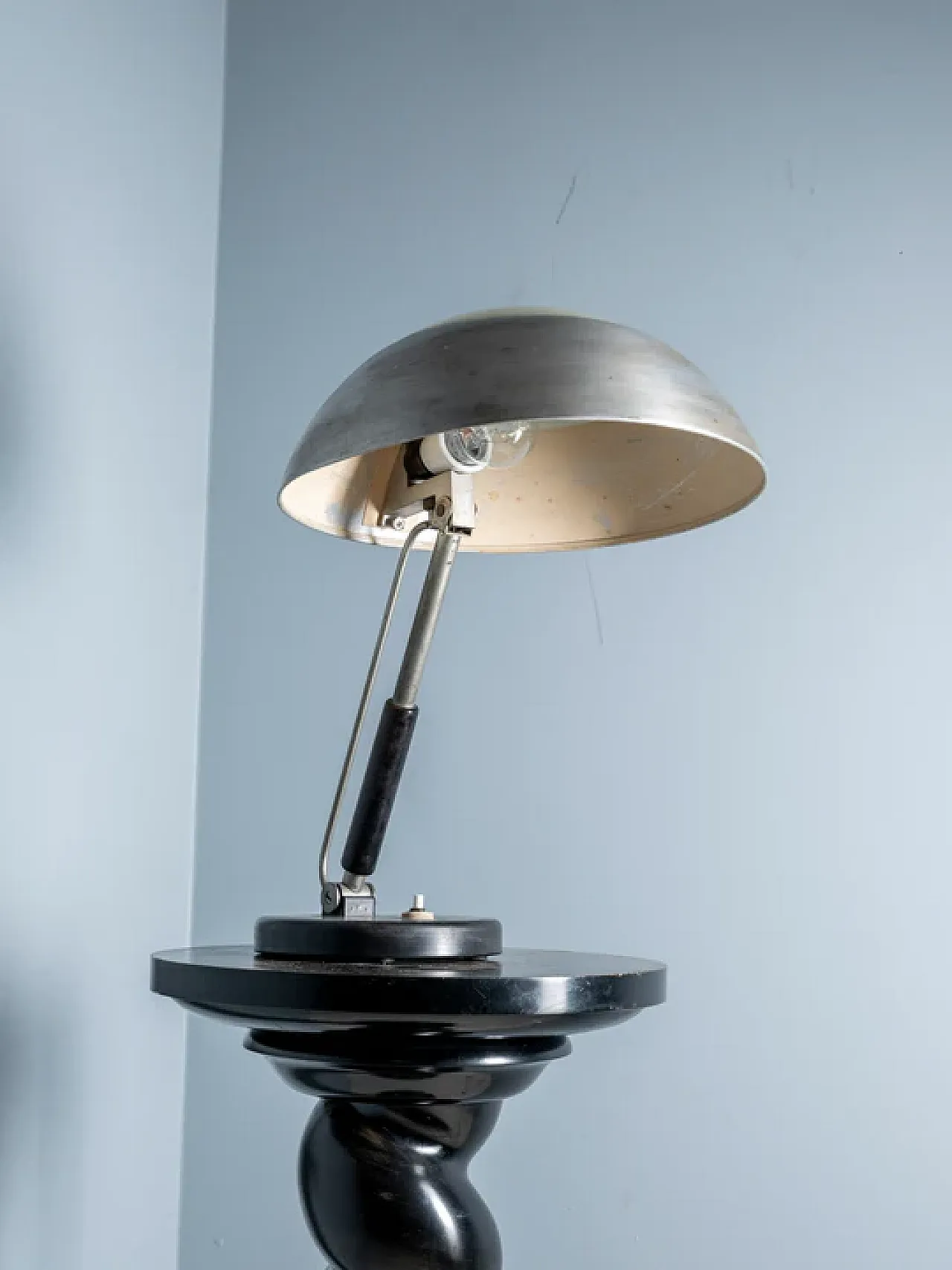 Bauhaus table lamp by Karl Trabert for G. Schanzenbach, 1930s 5