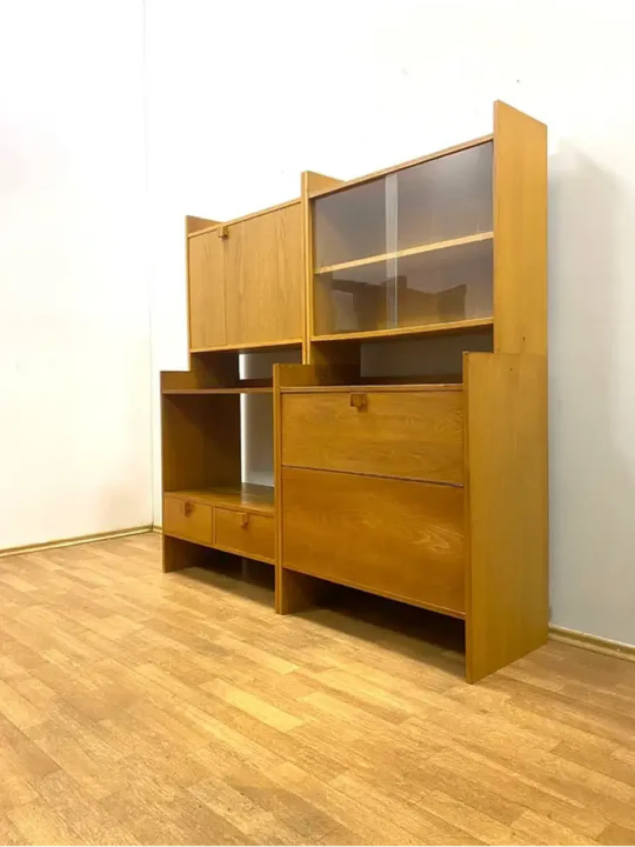 Cassettiera con prolunga, anni '60 6