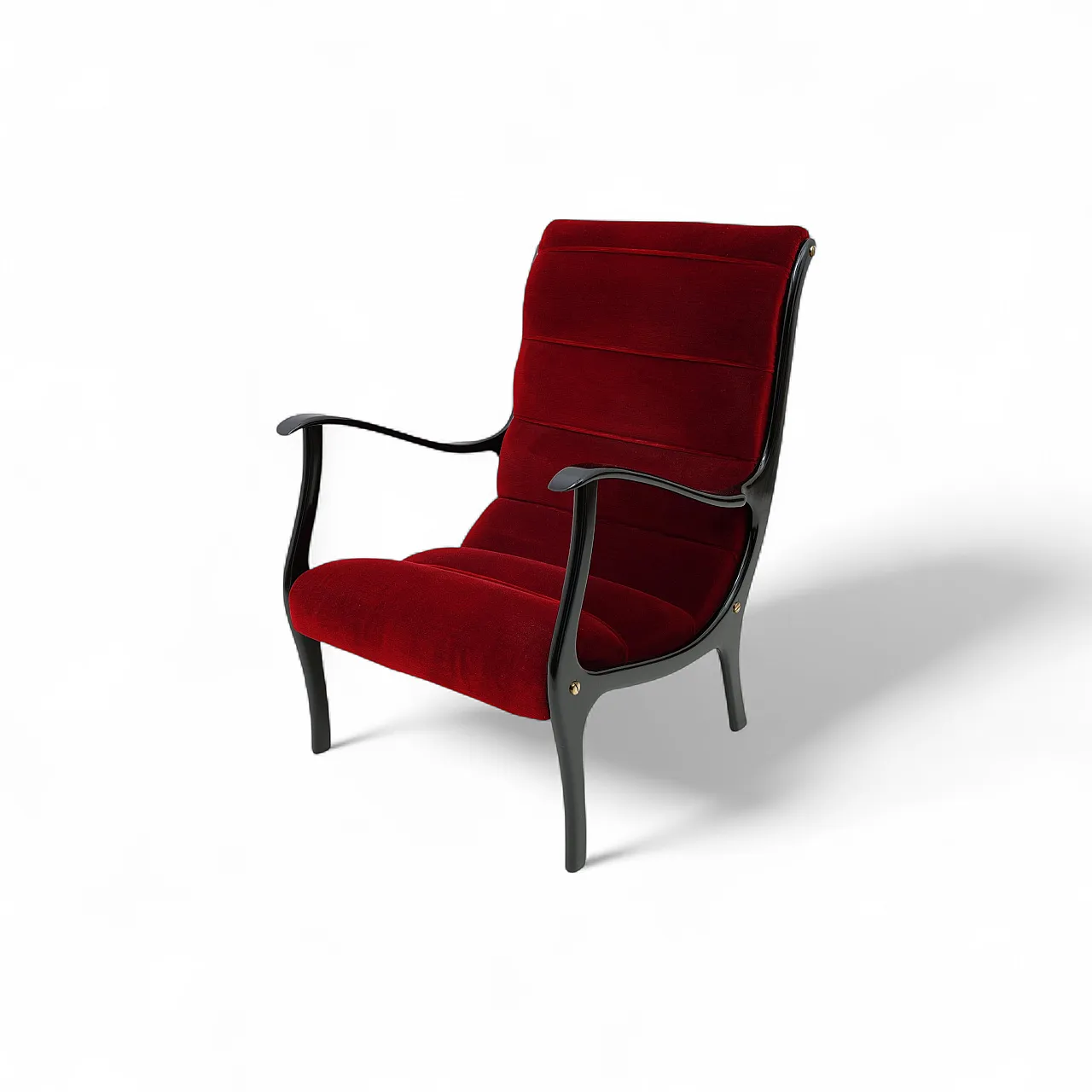 Poltrona Mitzi Mid-Century Modern di Ezio Longhi per Elam, 1950s 9