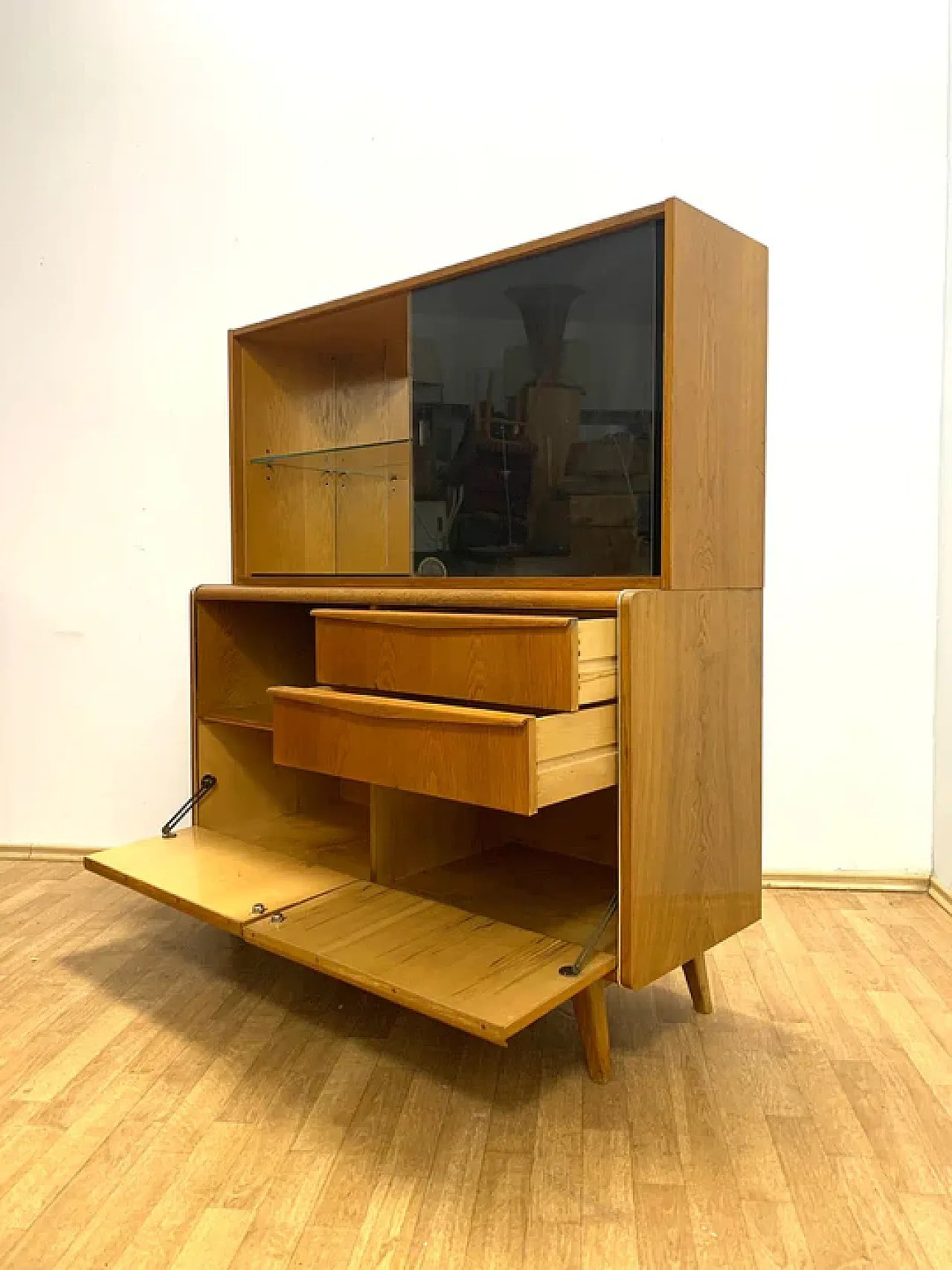 Cassettiera con prolunga, Bohumil Landsman, anni '60 6