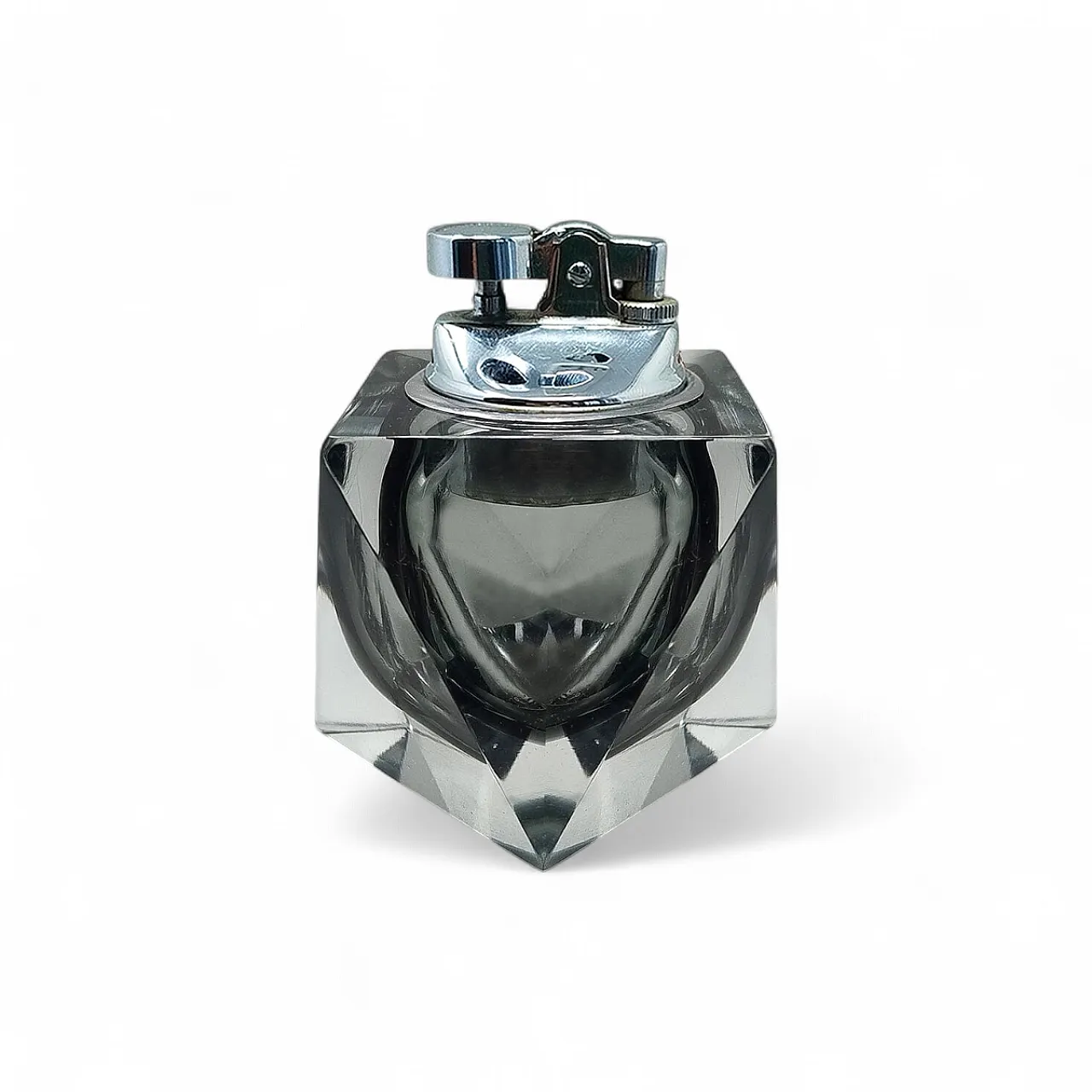 Accendino in vetro di Murano di Flavio Poli per Seguso, anni '60 6