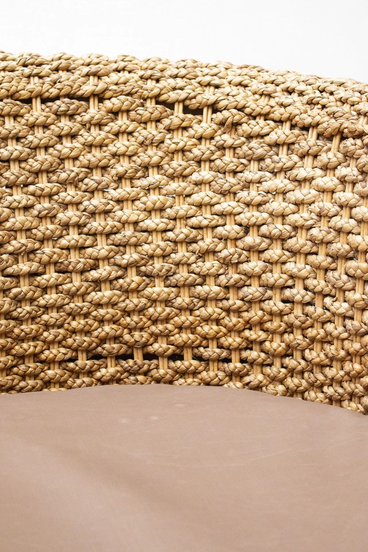 Salotto da giardino intrecciato in banano, '900 13