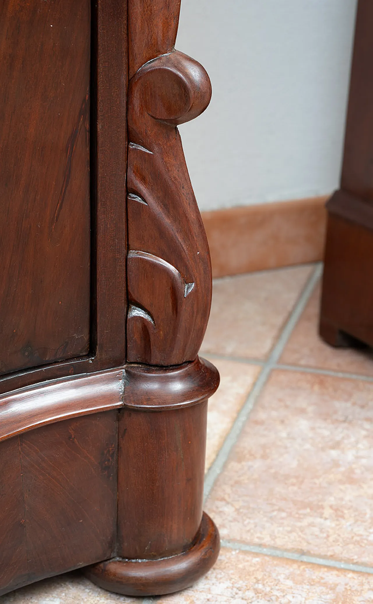 Pair of Louis Philippe bedside tables in mahogany, 19th century 5
