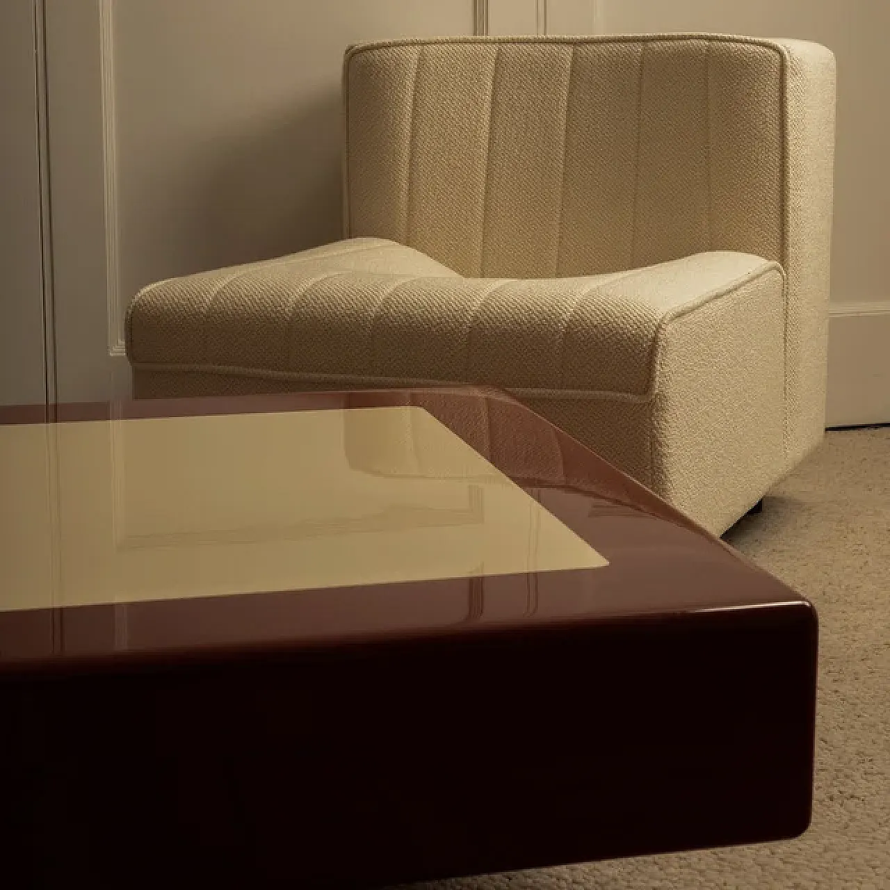 Coppia di poltrone di Tito Agnoli, anni '70 3