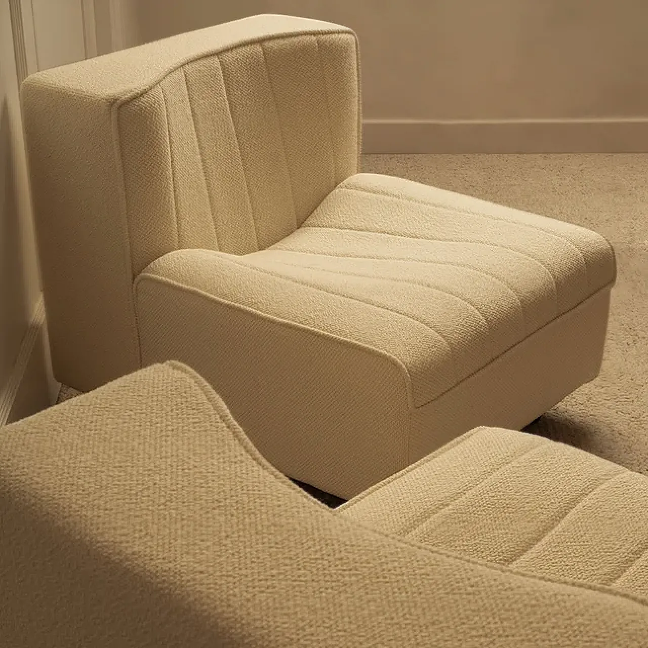 Coppia di poltrone di Tito Agnoli, anni '70 8