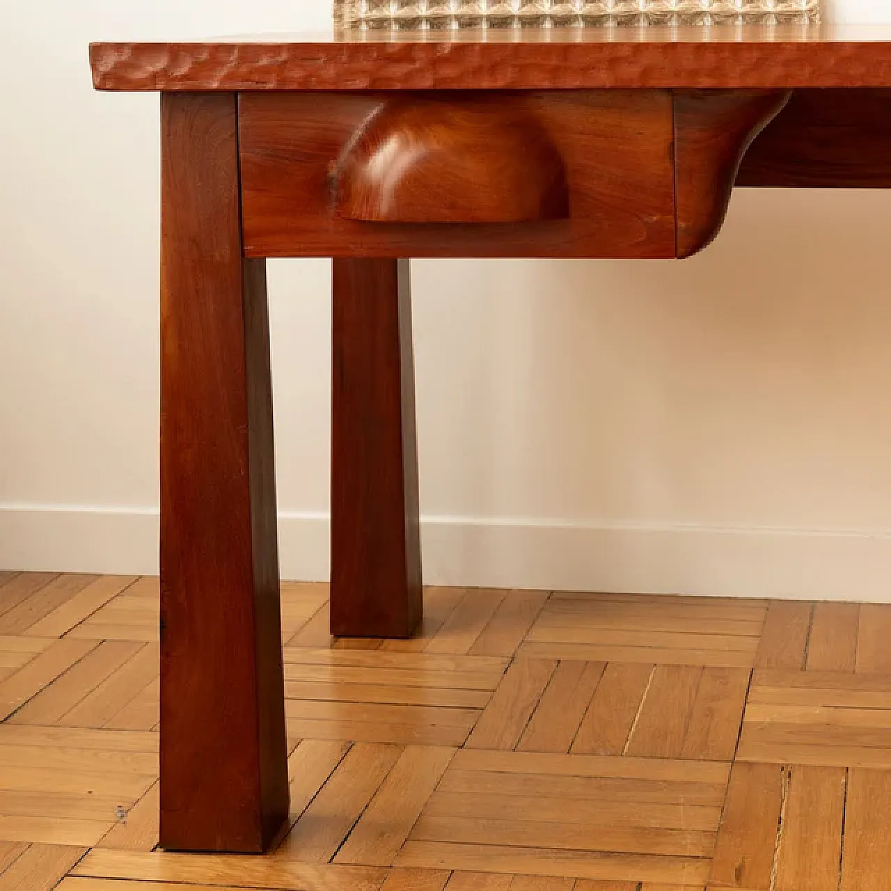 Scrivania in mogano massello, '900 6