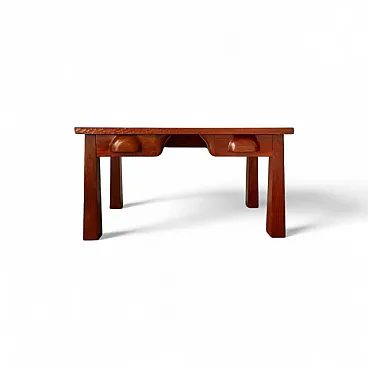 Scrivania in mogano massello, '900