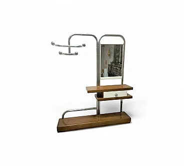 Appendiabiti da ingresso con specchio, anni '70