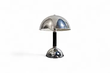 Lampada da tavolo in metallo in stile Bauhaus, anni '70