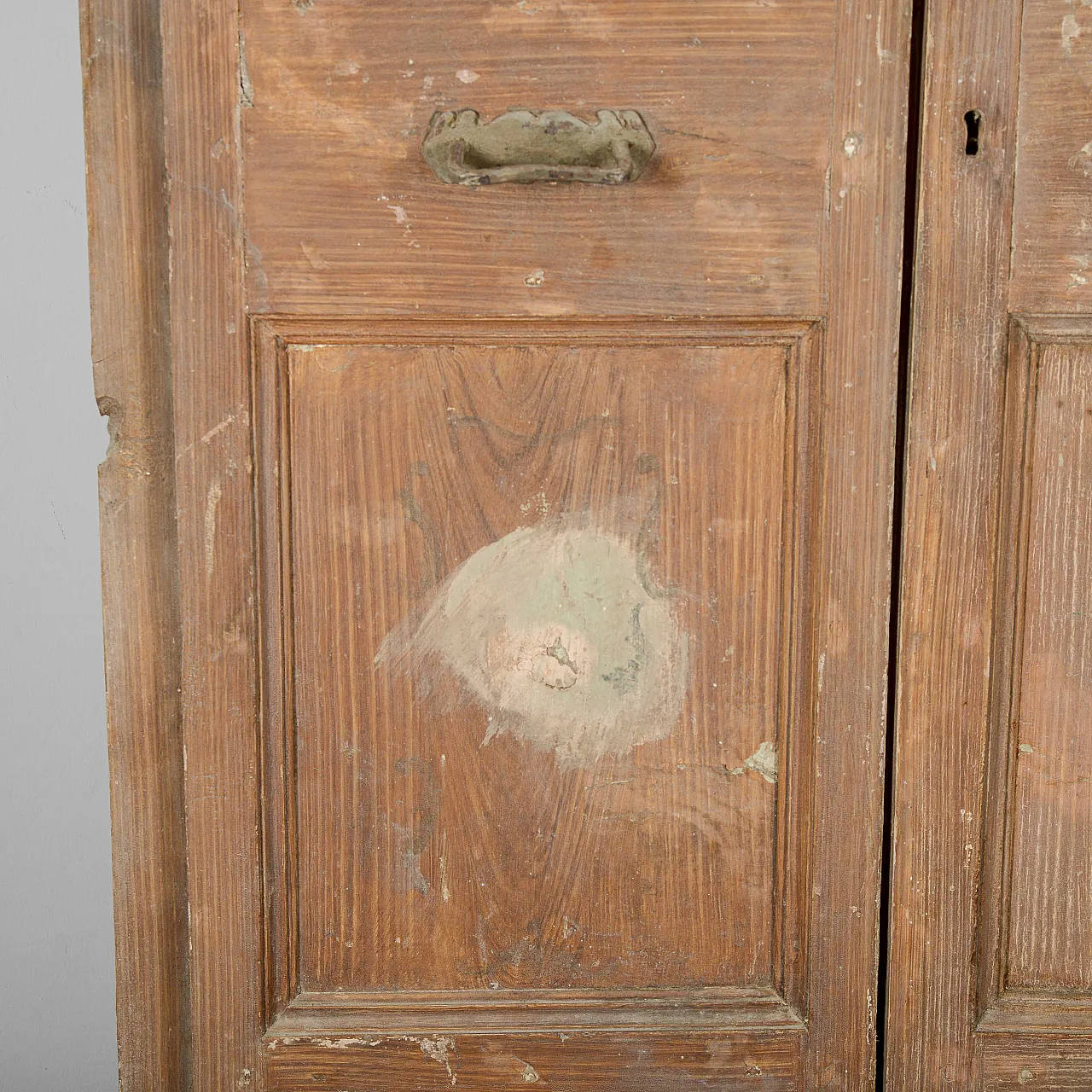 Porta in legno laccato e metallo, '700 2