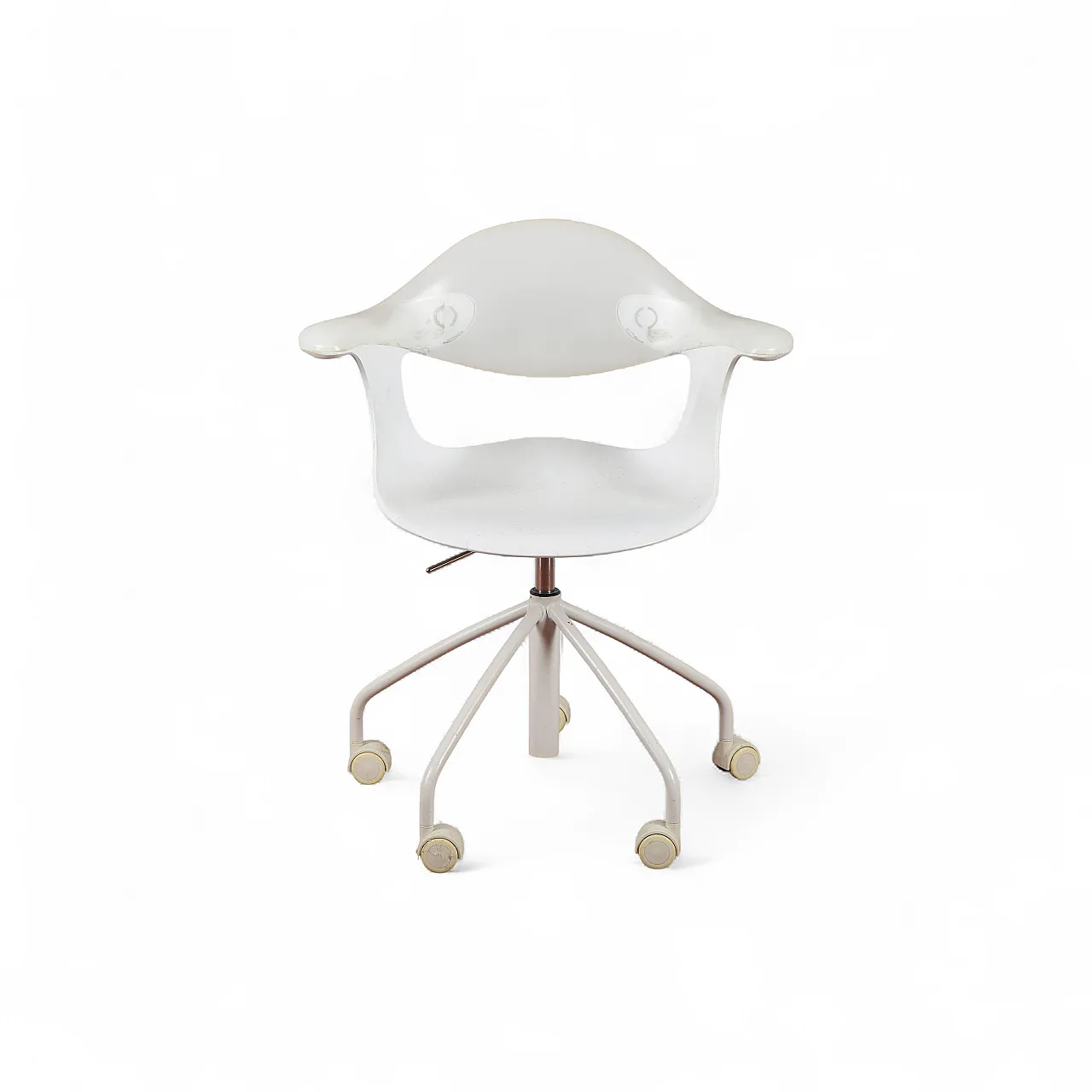 Sedia Leaf in plastica e metallo, '900 8