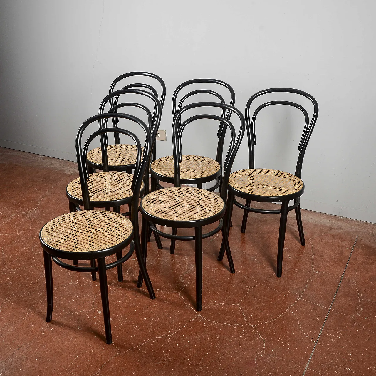 6 Sedie stile Thonet, fine '900 2