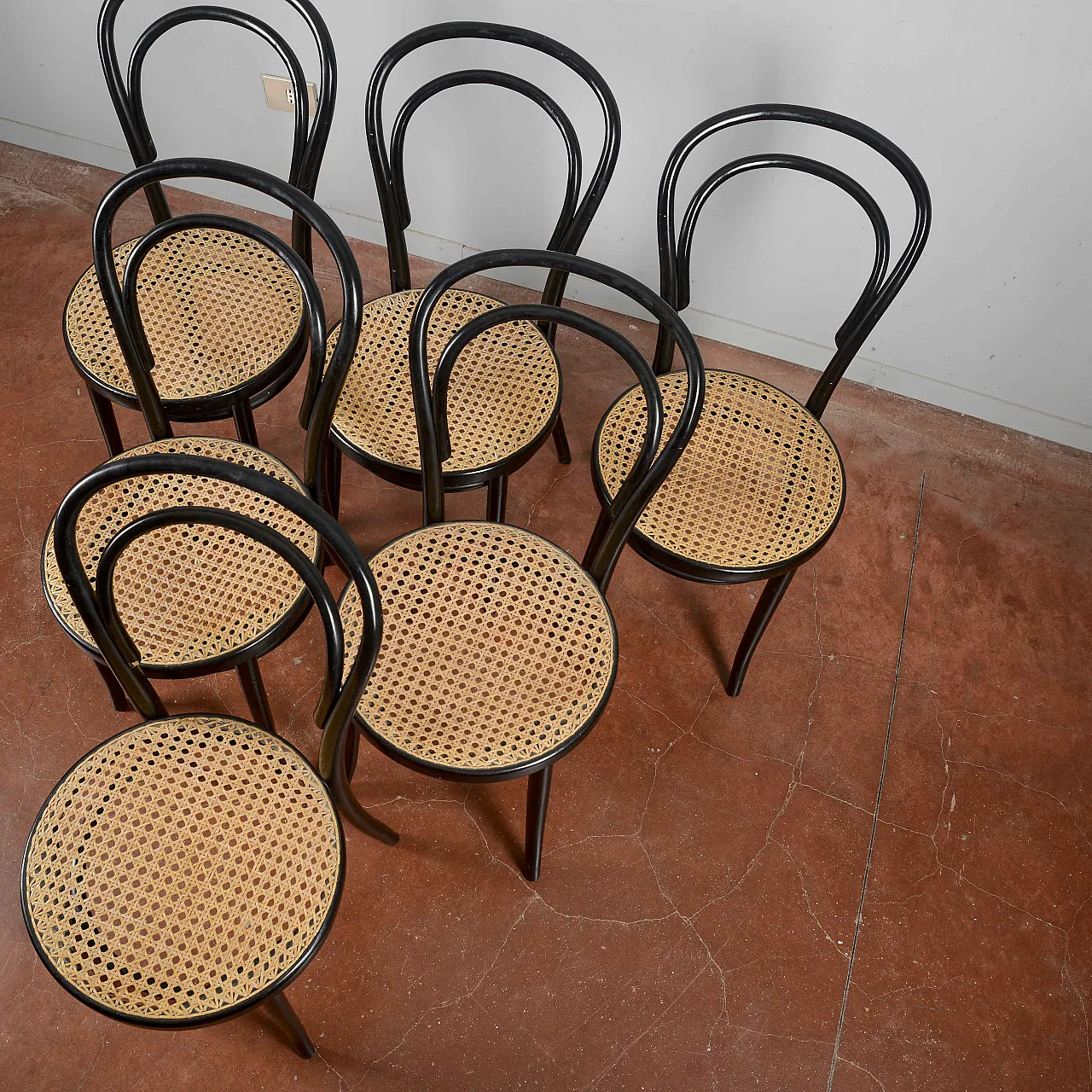 6 Sedie stile Thonet, fine '900 5