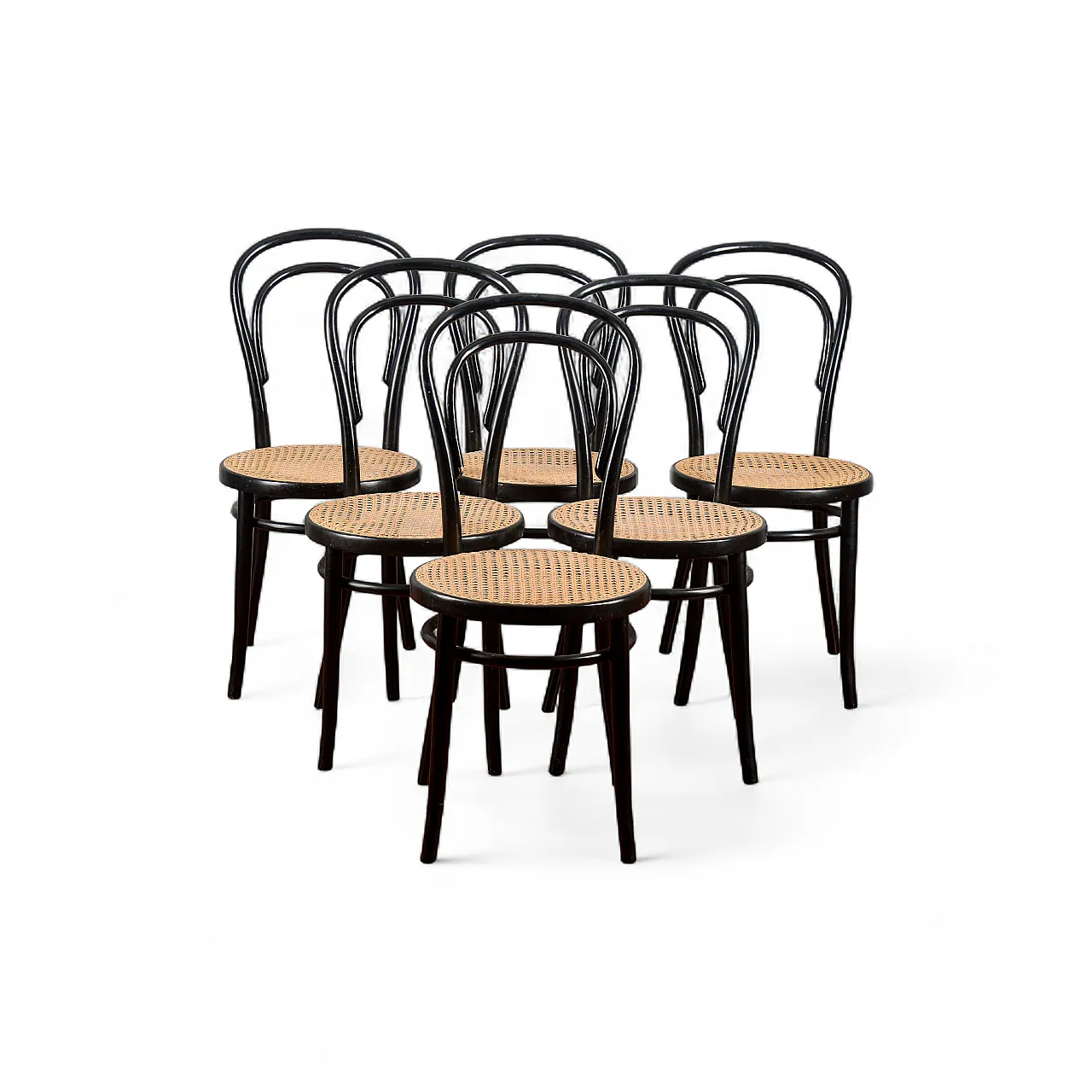 6 Sedie stile Thonet, fine '900 7