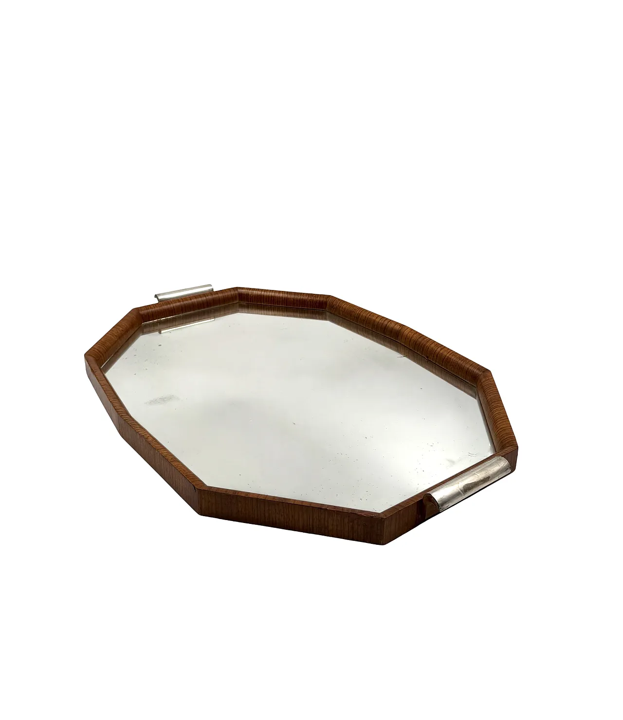 Grande vassoio specchiato Mid-century, Brasile anni '60 7