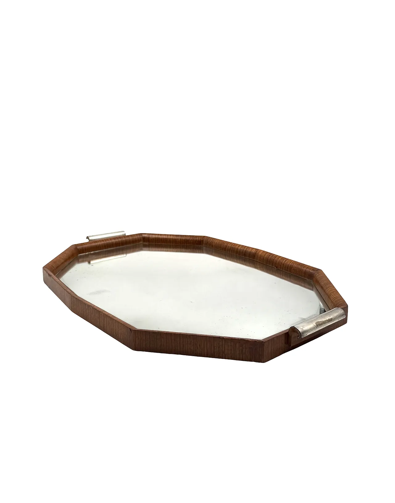 Grande vassoio specchiato Mid-century, Brasile anni '60 8