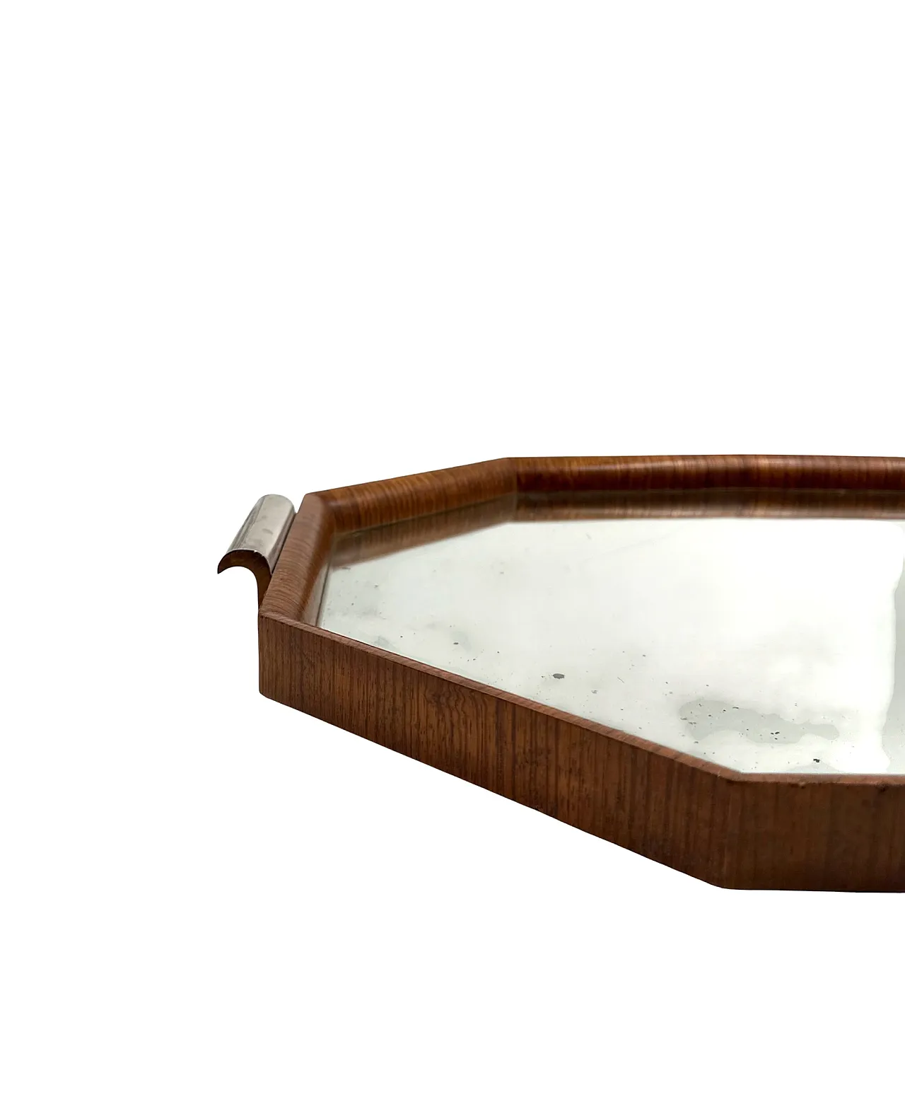 Grande vassoio specchiato Mid-century, Brasile anni '60 11