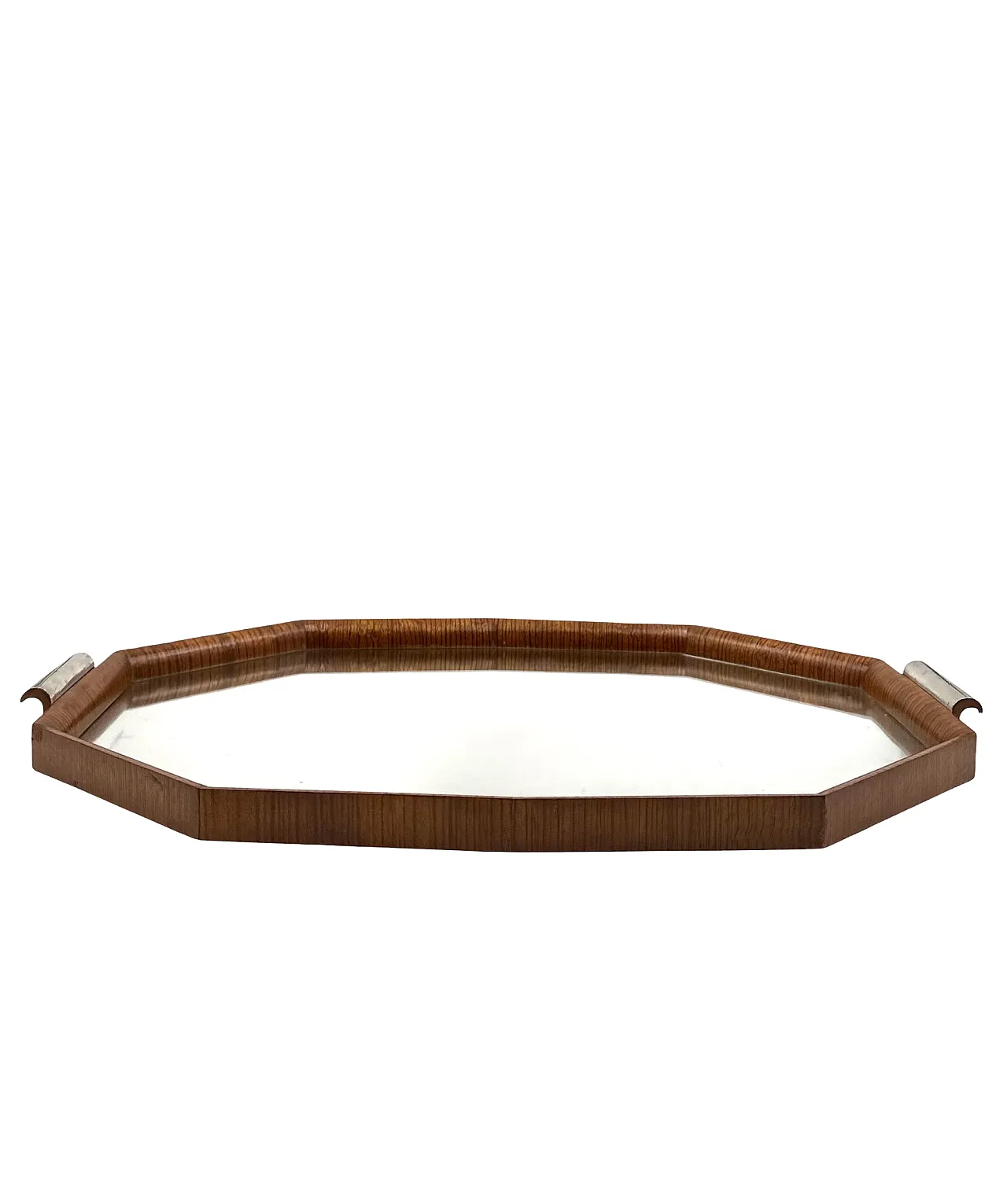 Grande vassoio specchiato Mid-century, Brasile anni '60 14