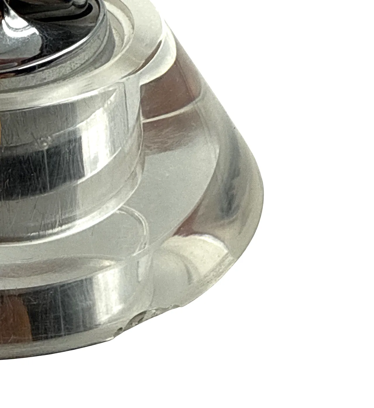 Space age lucite conical smoking set, Italy 1970 14