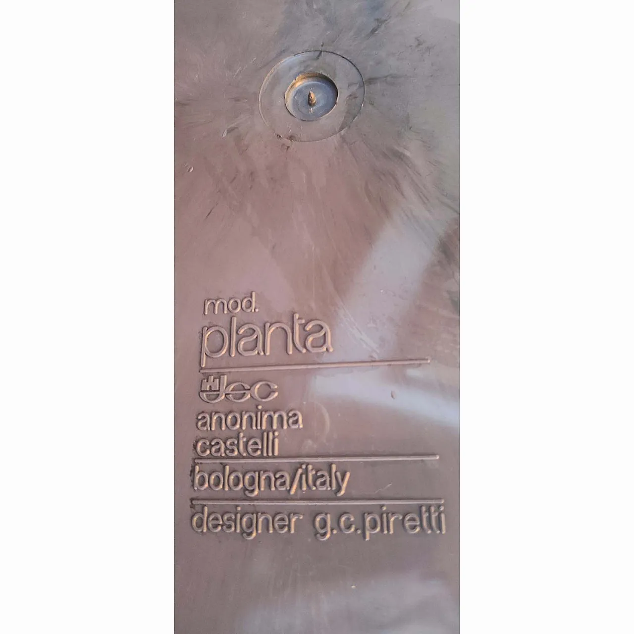 Appendiabiti Planta di Piretti per Anonima Castelli, anni '70 14