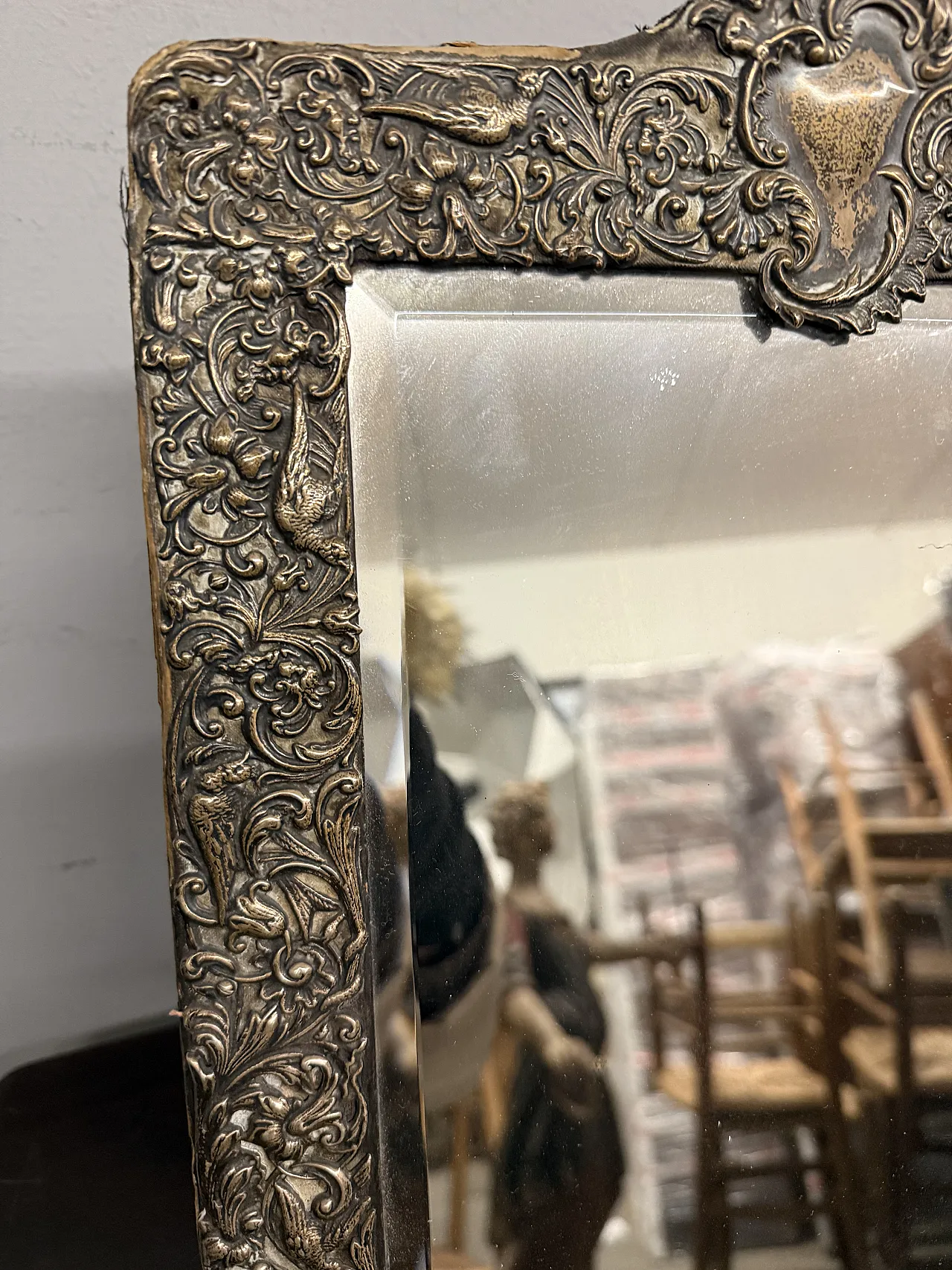 Cornice in argento 925, marchiata Sterling 105,  '900 7