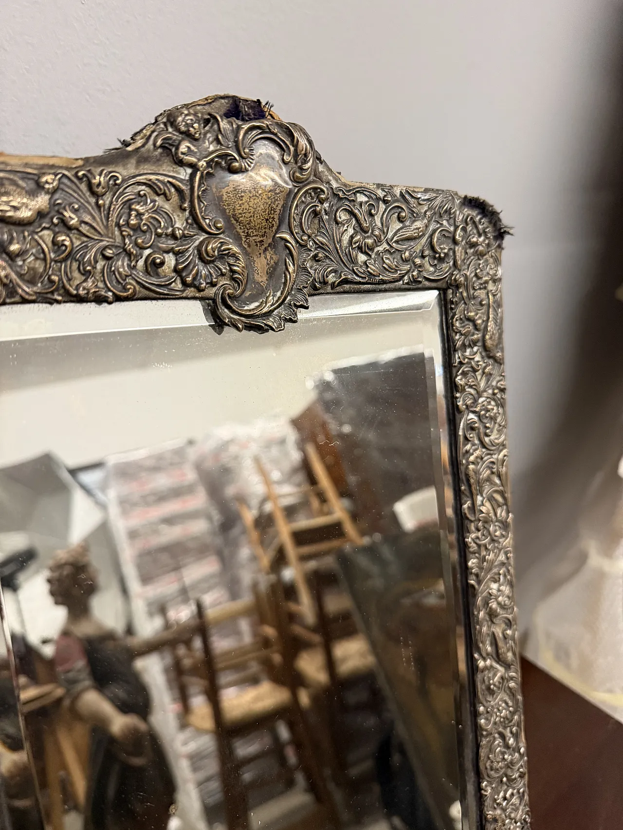 Cornice in argento 925, marchiata Sterling 105,  '900 8