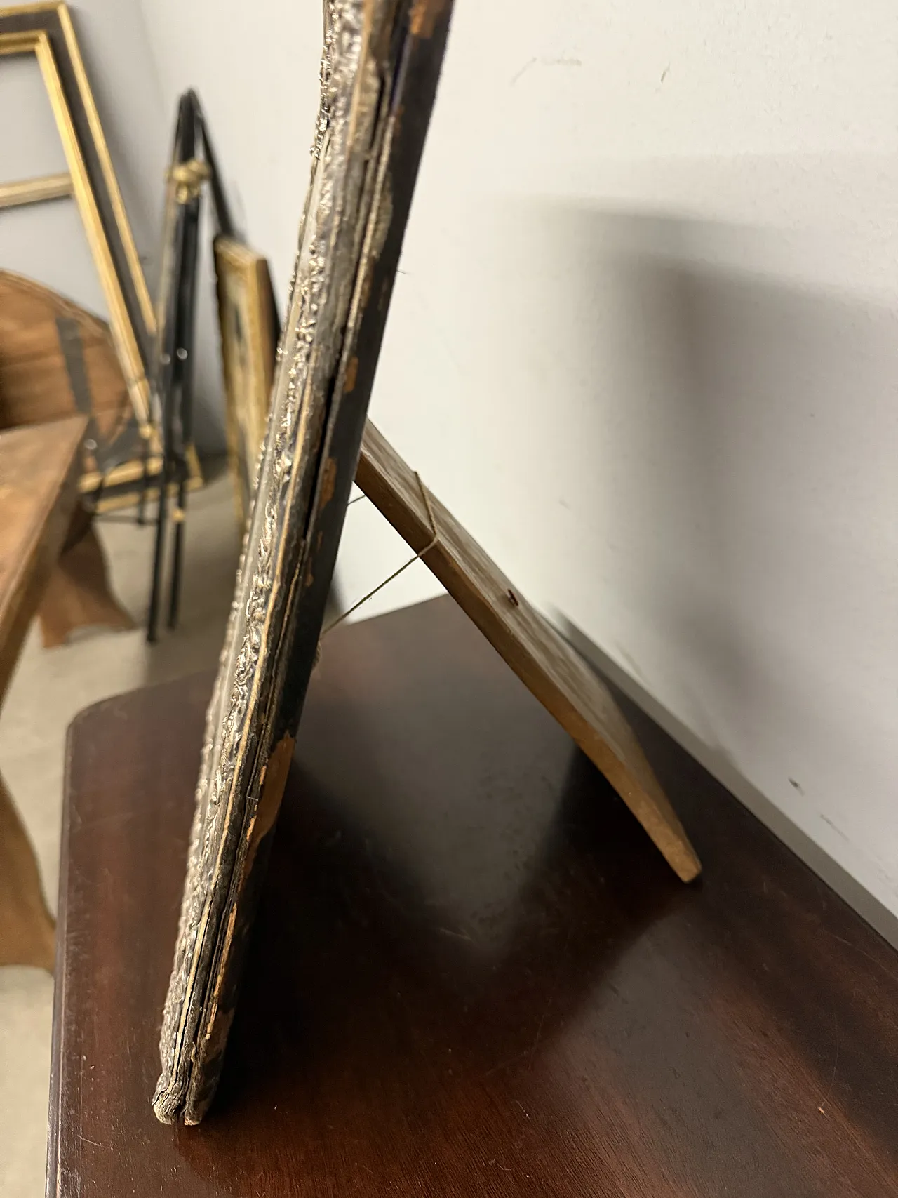 Cornice in argento 925, marchiata Sterling 105,  '900 12