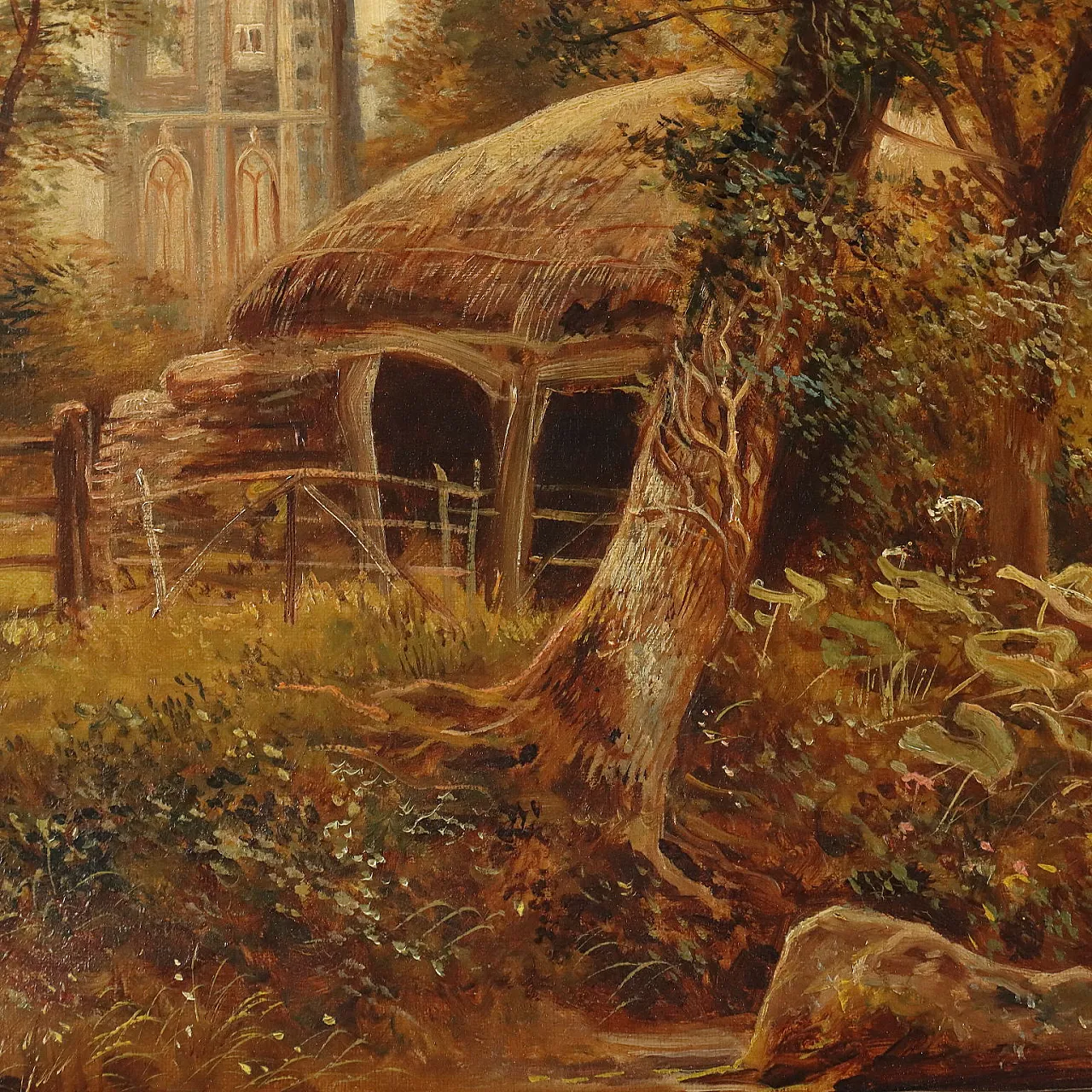 WV Tippel, olio su tela, '800 6