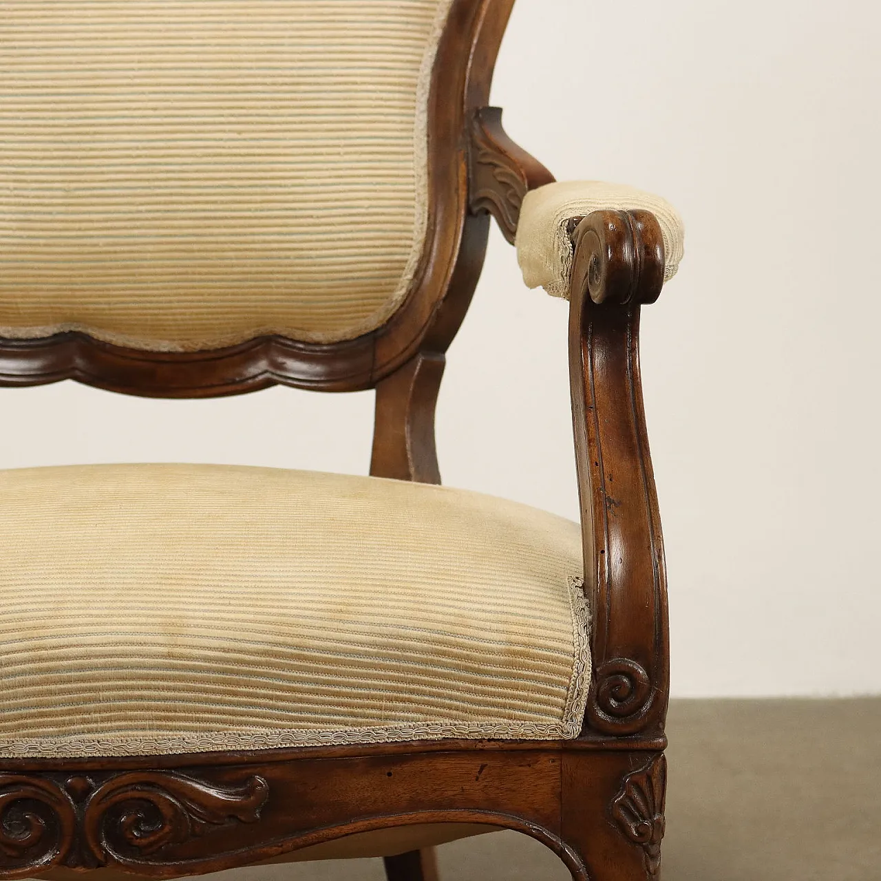 Sedia da scrivania Luigi Filippo, metà '800 4