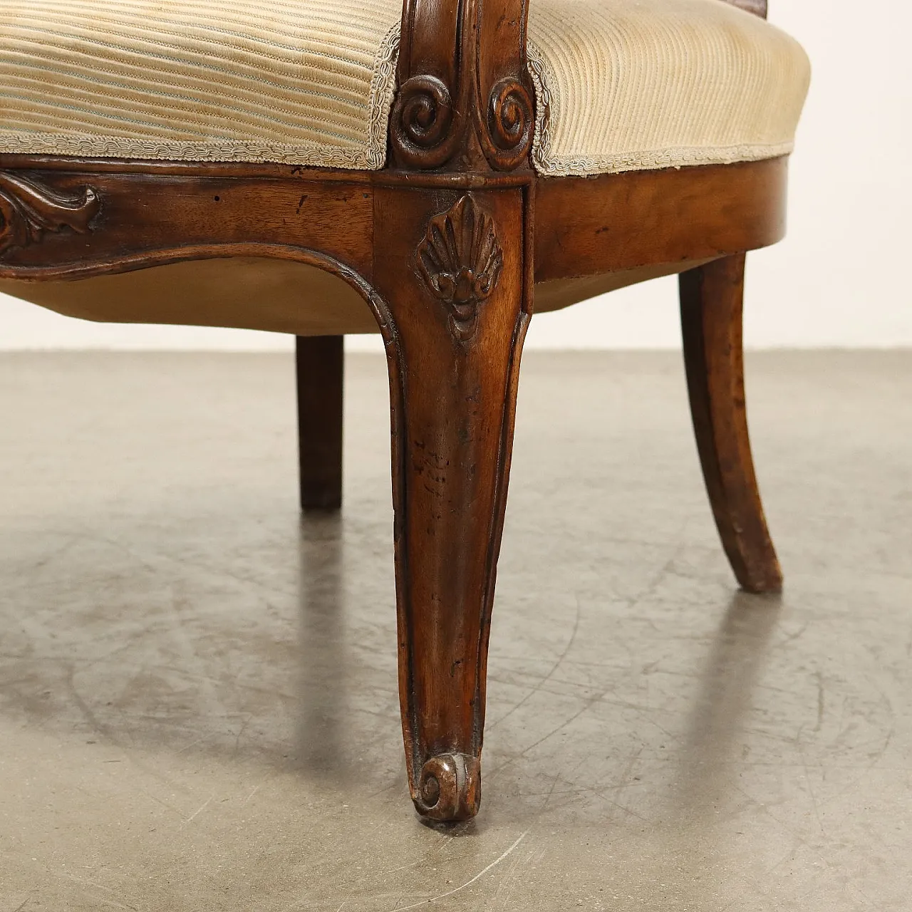 Sedia da scrivania Luigi Filippo, metà '800 6