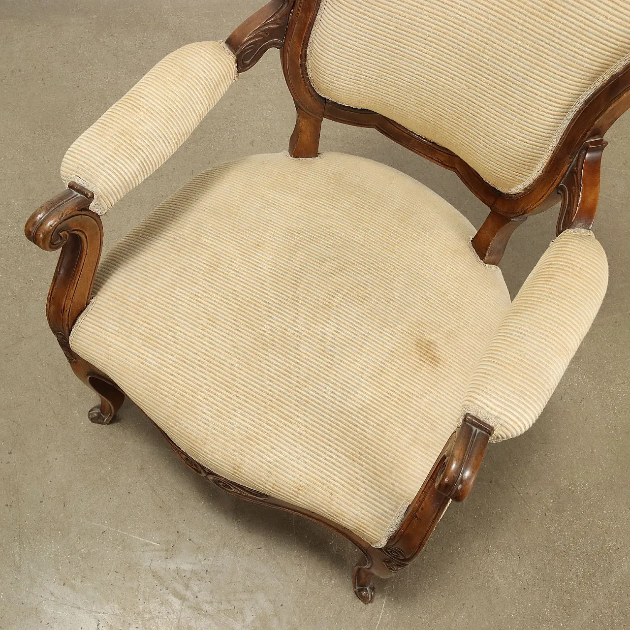 Sedia da scrivania Luigi Filippo, metà '800 7