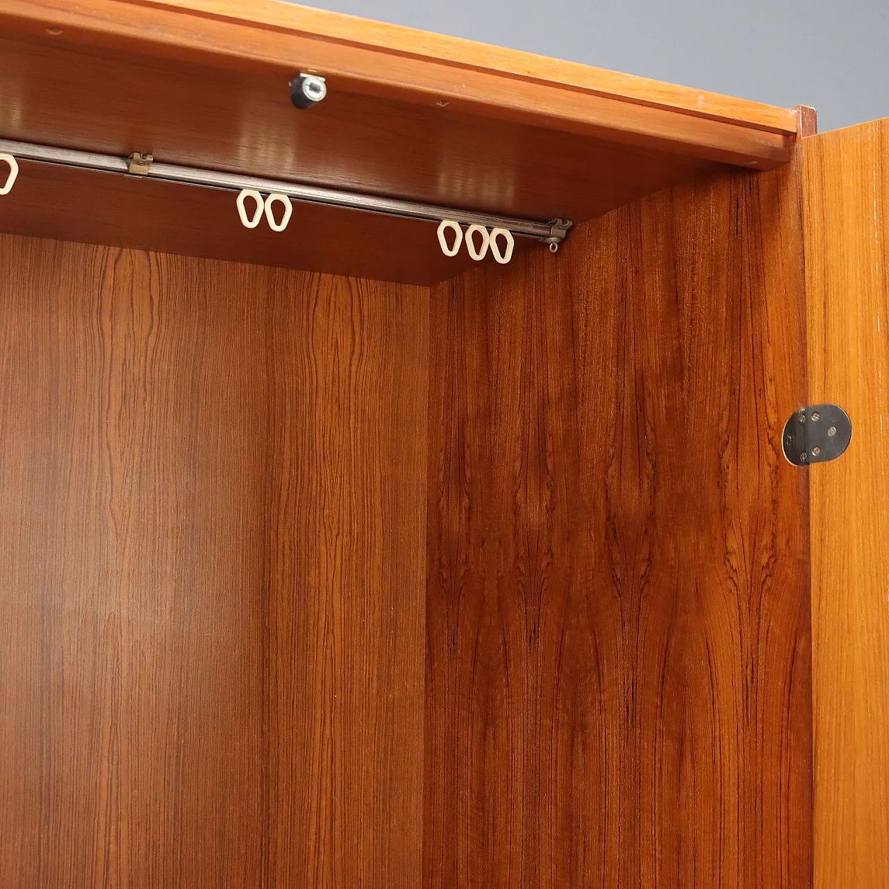 Mobile contenitore impiallacciato teak, '900 4